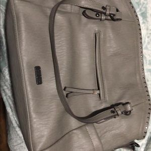 Jessica Simpson grey tote handbag